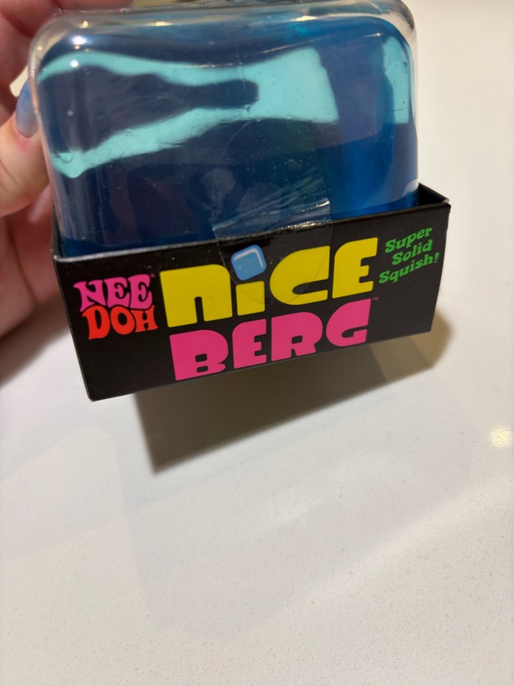 NeeDoh Nice Berg Squishy Toy - Blue - Picture 2 of 5